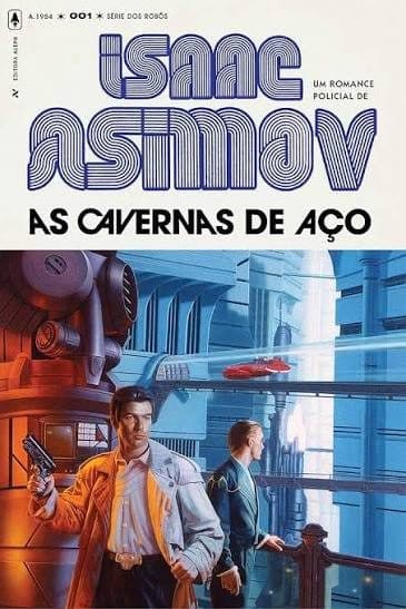 Capa de As Cavernas de Aço