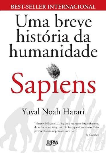 Capa de Sapiens: Uma Breve História da Humanidade